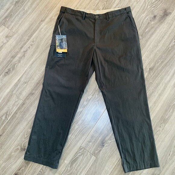 Exfficio Men’s Pants UPF30+ Kiawah Regular Size 42 Pebble Dark Green Outdoor NEW - Picture 1 of 16